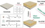 科研人员研发出高机械稳定性的可再引发聚合物刷涂层中科院兰州化物所